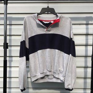 Grey Pierre Cardin Pullover Crew Neck Sweatshirt